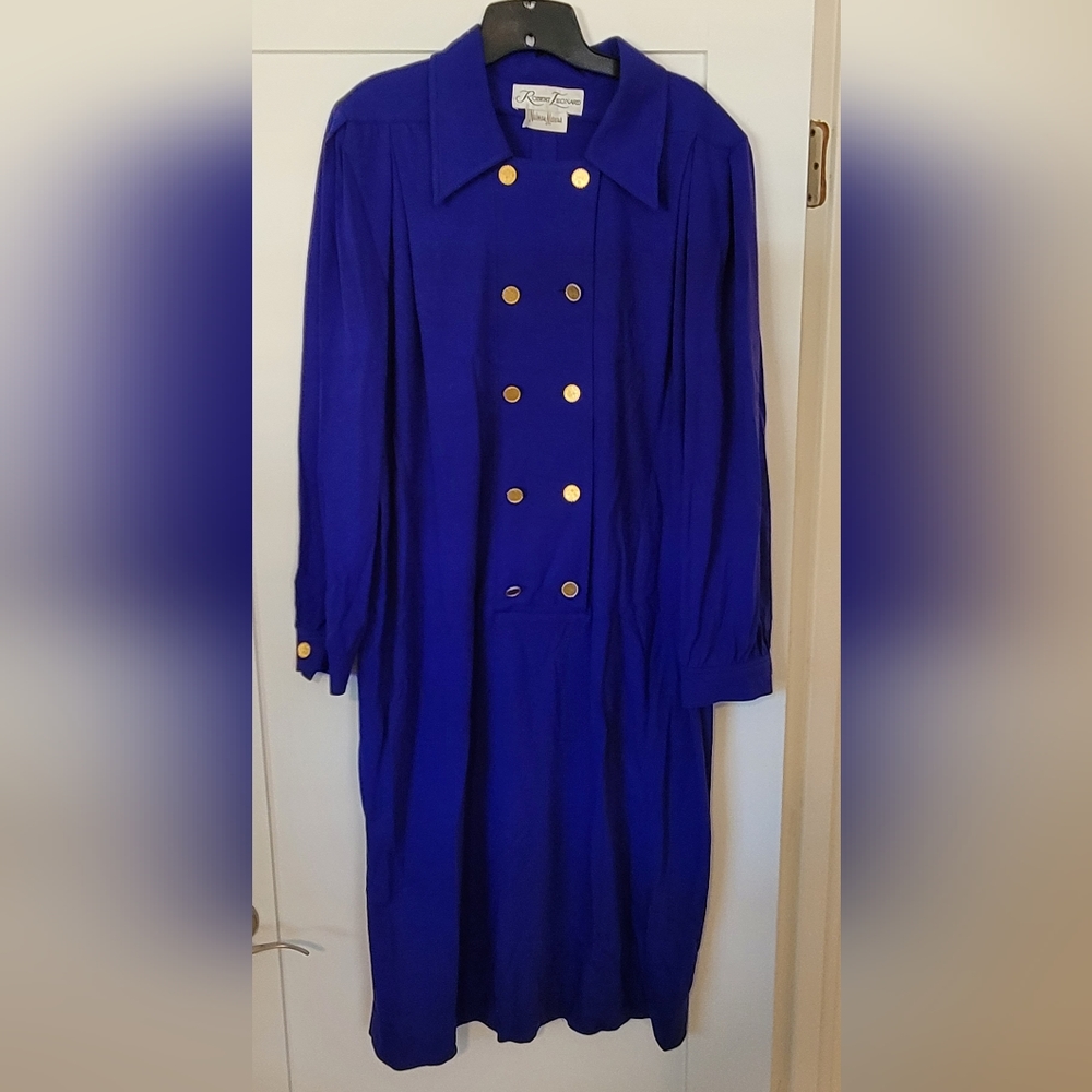 Robert Leonard Neiman Marcus 60’s Vintage Secretary Dress sz L, XL